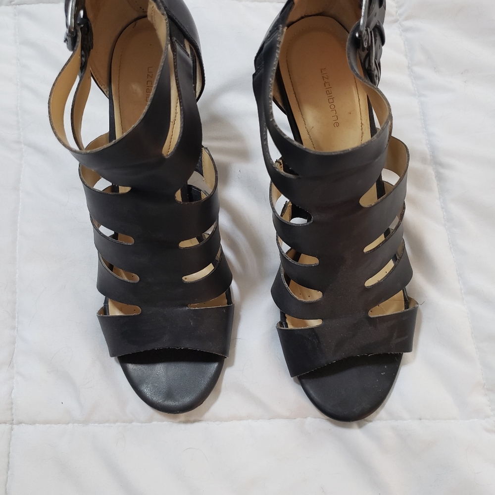 Liz Claiborne high heel sandals - Picture 2 of 9
